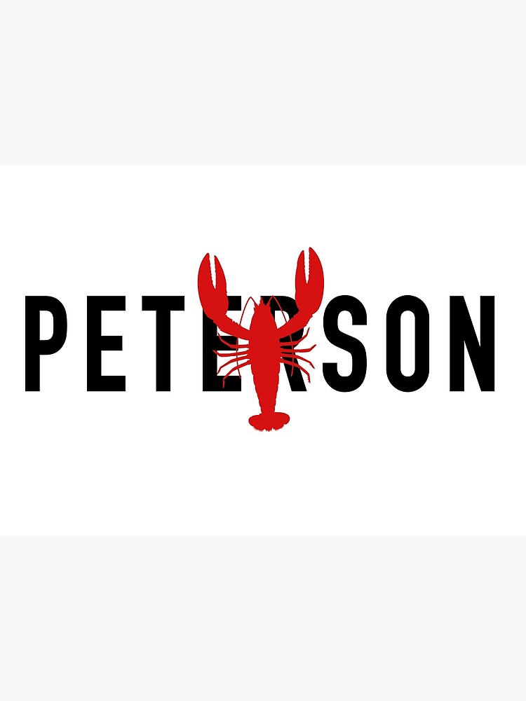 "Jordan Peterson Lobster Logo" Poster by BeamingWithJoy Redbubble