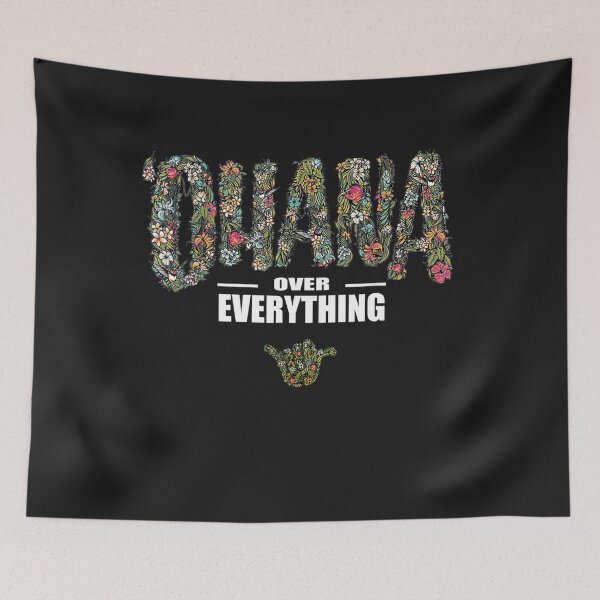 Item preview, OHANA OVER EVERYTHING FUNNY HAWAII FAMILY FIRST LOVER designed and sold by MertieStark.