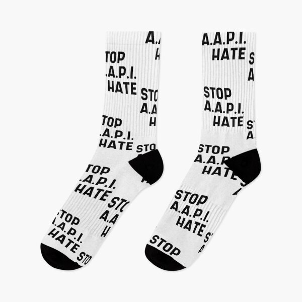 Item preview, Stop A.A.P.I. Hate - Anti Asian Racism designed and sold by DiogoCalheiros.