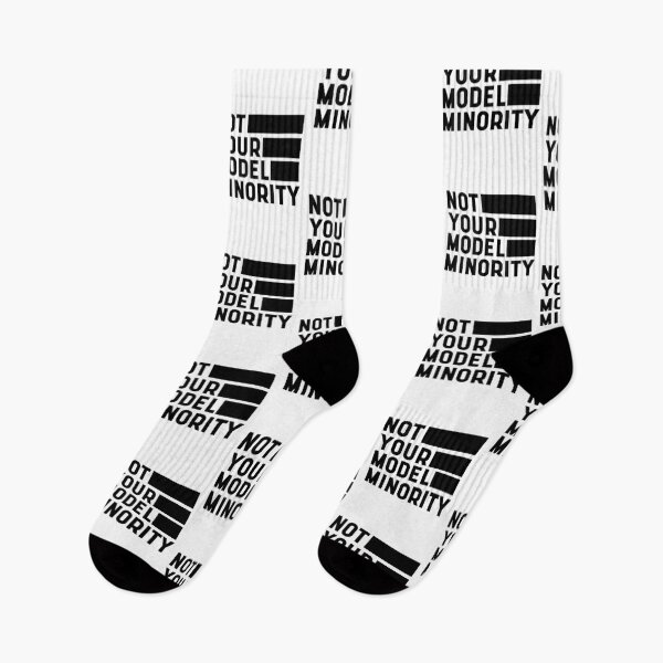 Item preview, Not Your Model Minority - Anti Asian Racism designed and sold by DiogoCalheiros.