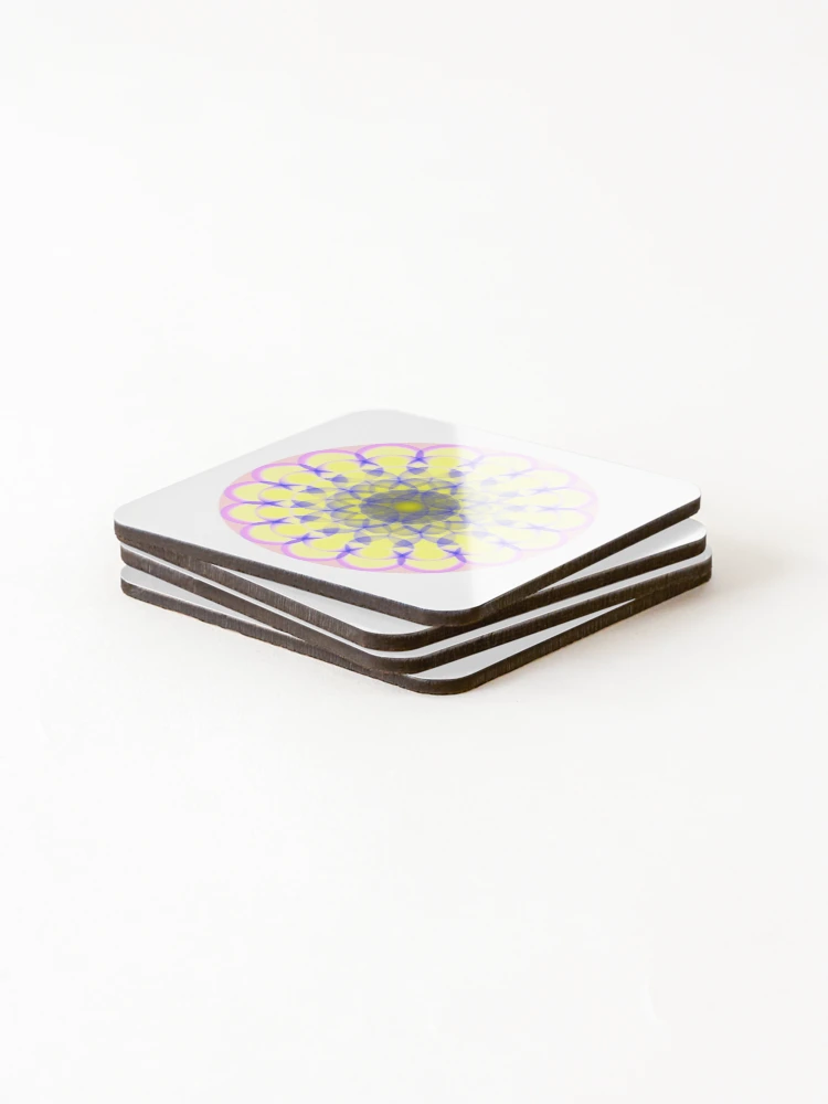 Thumbnail 4 of 5, Coasters (Set of 4), Emergent designed and sold by InfinitePathArt.