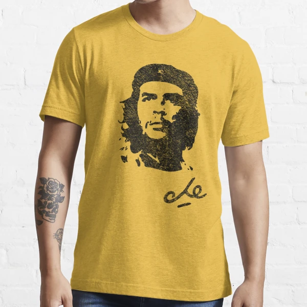 Che Guevara T Shirt Star And Stripes Cuban Revolution new Official Mens  Grey