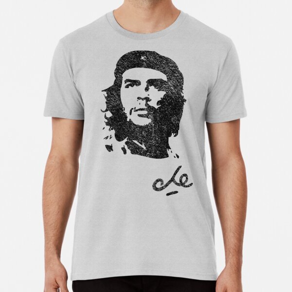 Che Guevara T Shirt Star And Stripes Cuban Revolution new Official Mens  Grey