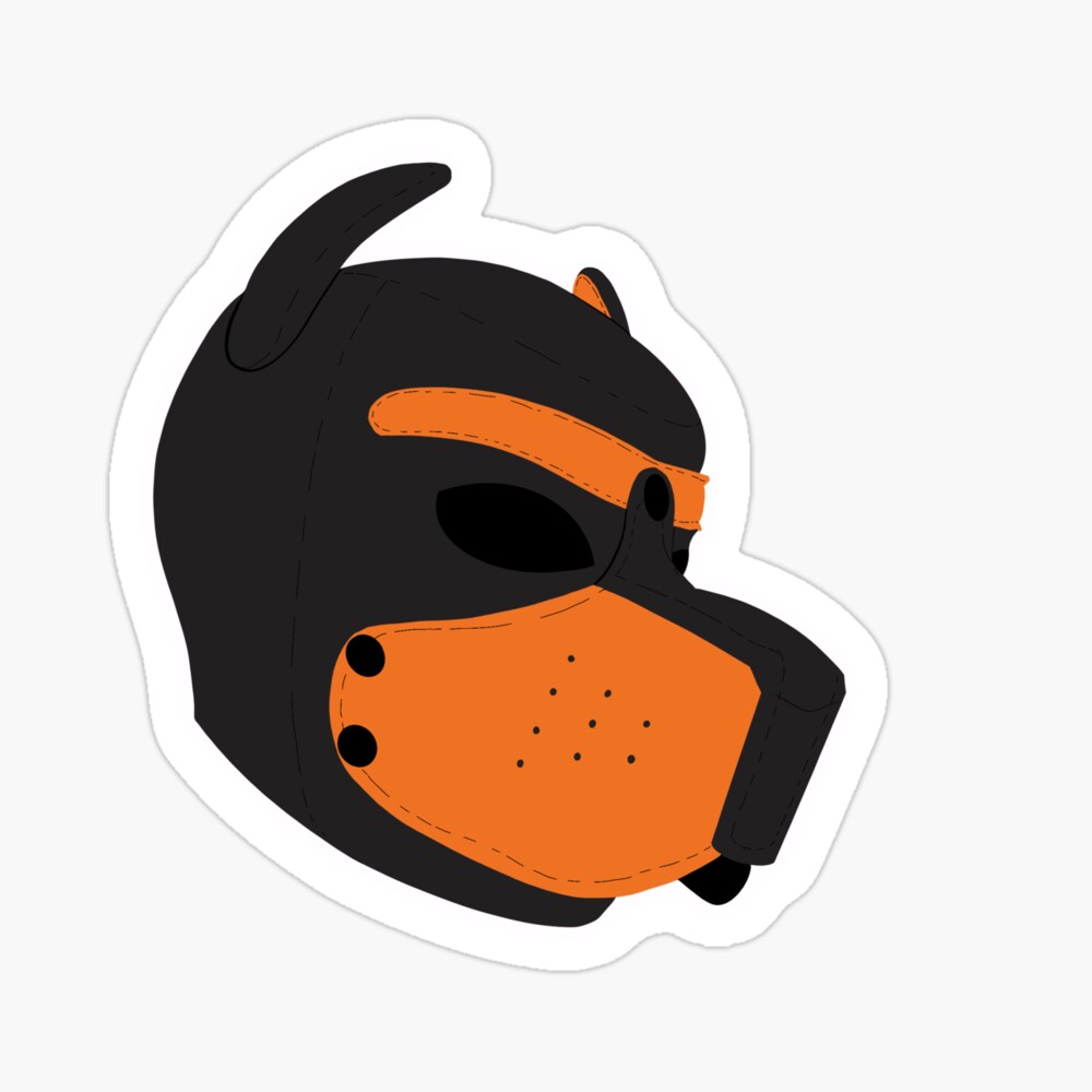 orange pup hood