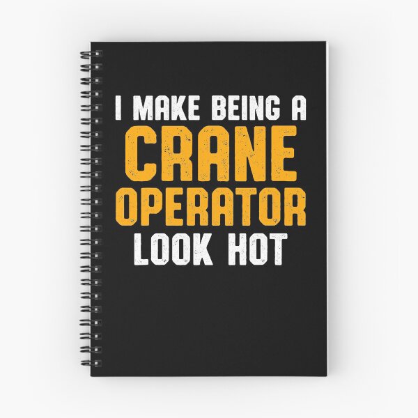 Item preview, Crane Operator Flexible Funny Driver designed and sold by MiKatStore.