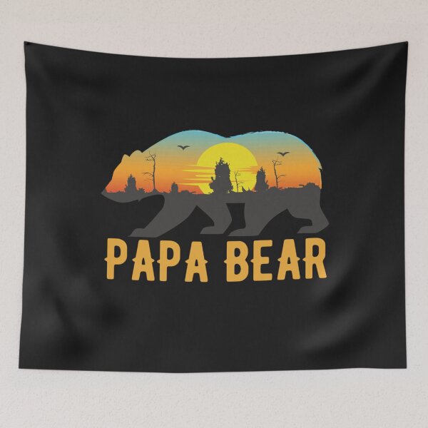 Item preview, Papa Bear Graphic Funny Fathers Day designed and sold by MertieStark.