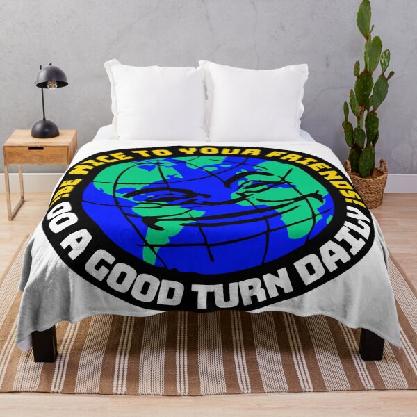 Aperçu de l'œuvre Soyez gentil avec vos amis et faites un bon tour tous les jours créée et vendue par hustonwehaveproblemo.