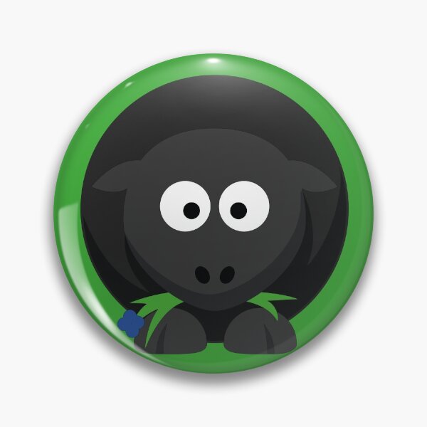 Item preview, Cute Black Sheep designed and sold by MintGubbins.