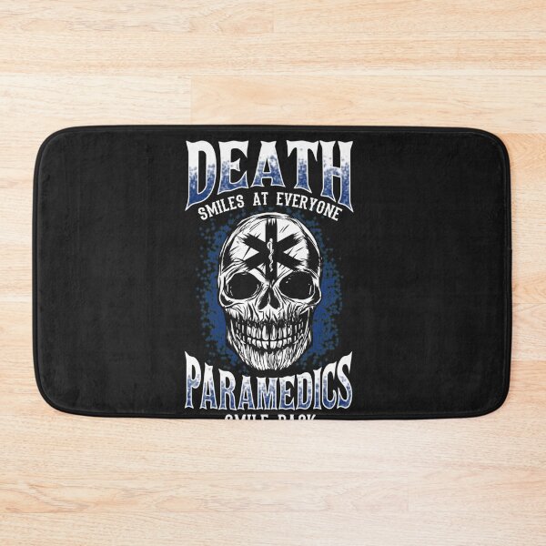Item preview, Paramedics smile funny Paramedics EMT EMS ambulance gift designed and sold by MertieStark.