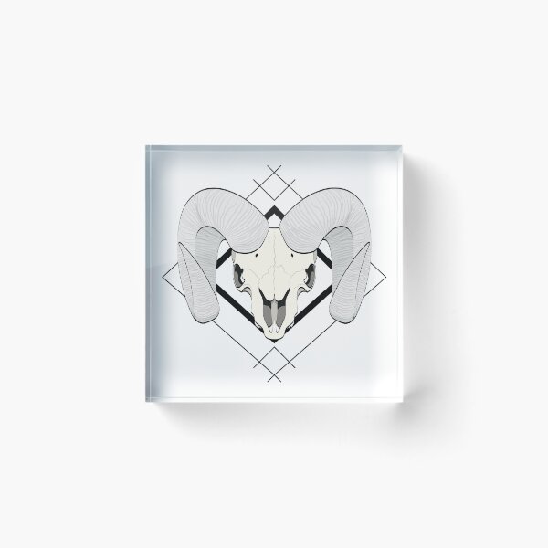 Item preview, Ram Skull Logo designed and sold by KpittmanDesigns.