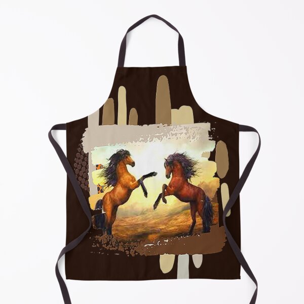 Item preview, Horse calvary Aesthetic Design, Brown Horses on Abstract Background, for the Equestrian and Horse lover designed and sold by Adri Barnard.