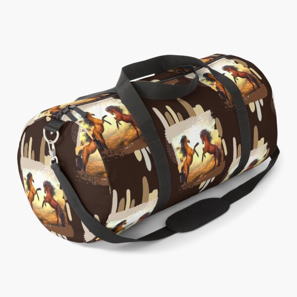 Item preview, Horse calvary Aesthetic Design, Brown Horses on Abstract Background, for the Equestrian and Horse lover designed and sold by Adri Barnard.