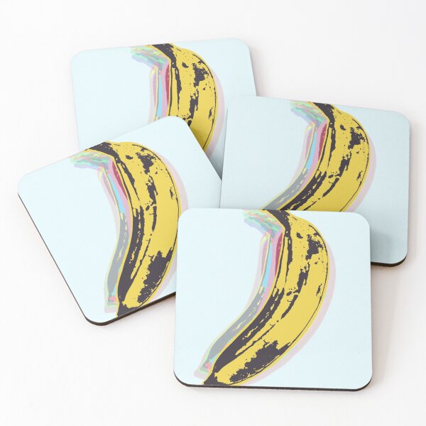 Artikelvorschau, Bananen-Pop-Art-Blau entworfen und verkauft von hannahmossss.