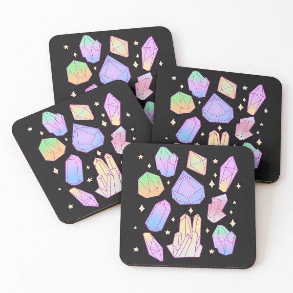Item preview, Pastel Goth Cascada de cristal mágico Kawaii Goth Witchy designed and sold by MertieStark.