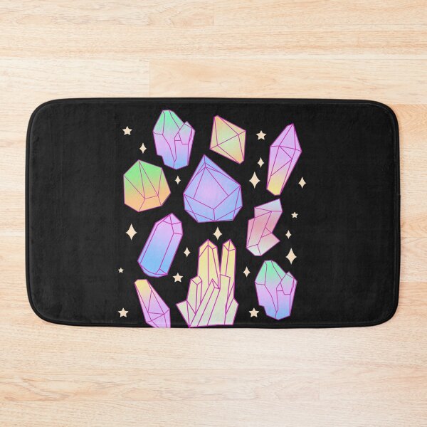Item preview, Pastel Goth Magical Crystal Waterfall Kawaii Goth Witchy designed and sold by MertieStark.