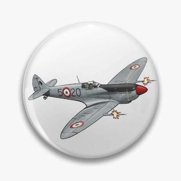 Aperçu de l'œuvre Armée de l'air italienne Spitfire Mk IX créée et vendue par HushKit.