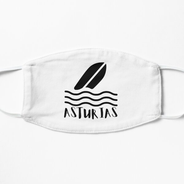 asturias surf Mascarilla plana