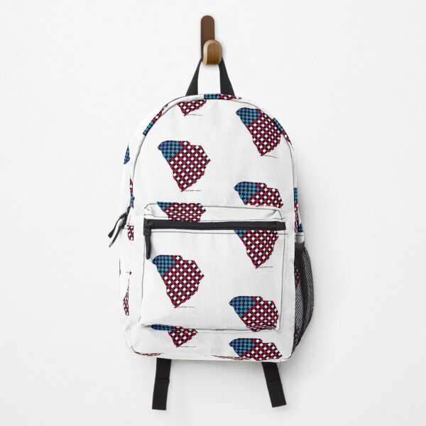 Item preview, Abstract Art - SC State Silhouette with Red, White, and Blue designed and sold by Douglas Walker.