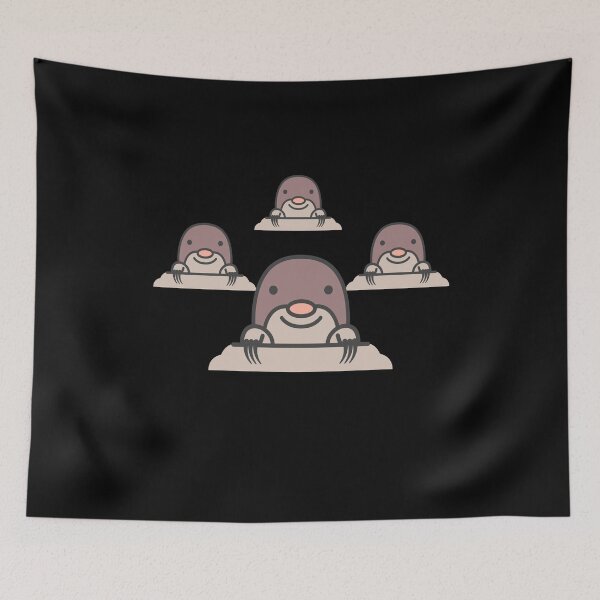 Item preview, Molehill Kids Cute Garden Gardener Mole designed and sold by MooonTees.