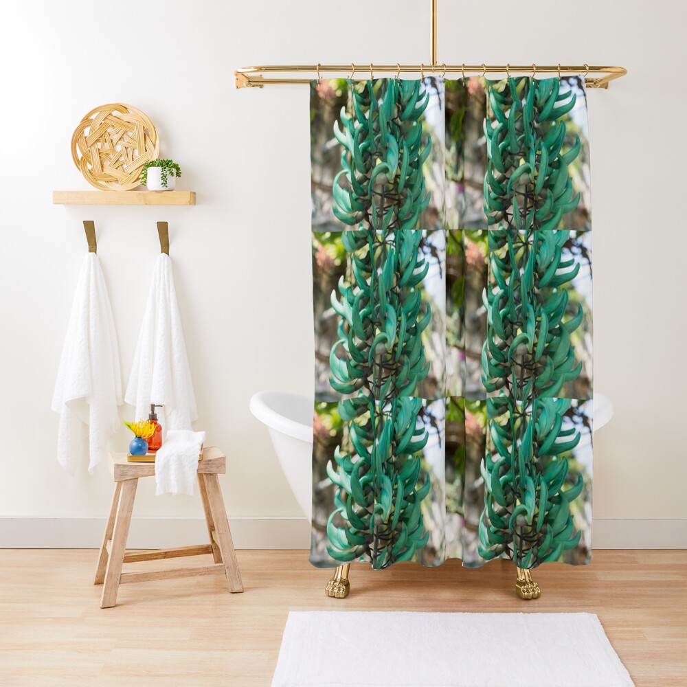 "Exotic Jade Vine " Shower Curtain for Sale by Redbubble