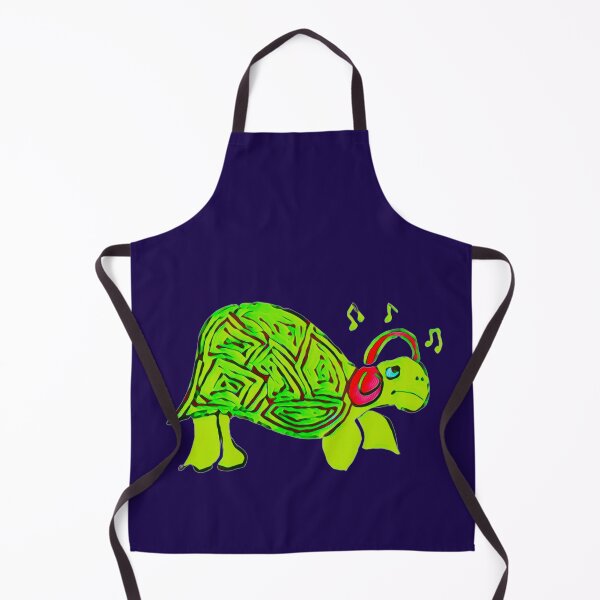 Item preview, Music Turtle Tortoise Grooving Cute Headphones designed and sold by DesignsofNote.