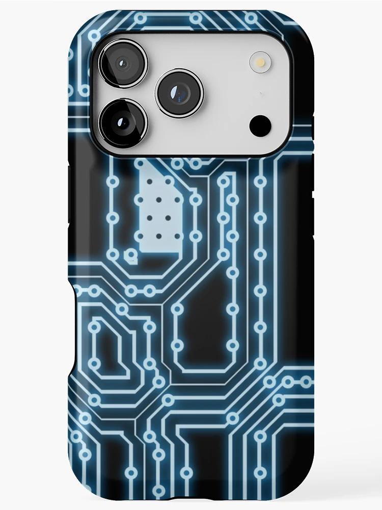 Thumbnail 1 of 4, iPhone Case, PCB Routing designed and sold by bbalint.