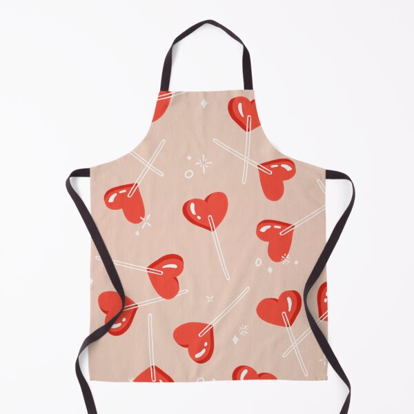 Item preview, Heart Lollipops – Coral designed and sold by Cat Coquillette.
