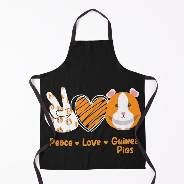 Item preview, Peace Love Guinea Pig gift for guinea pigs lover designed and sold by MertieStark.