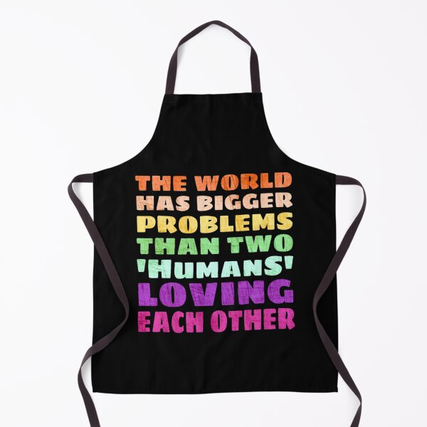 Item preview, The World Has Bigger Problems Gay Pride Lesbian LGBTQ designed and sold by SereneSouls.