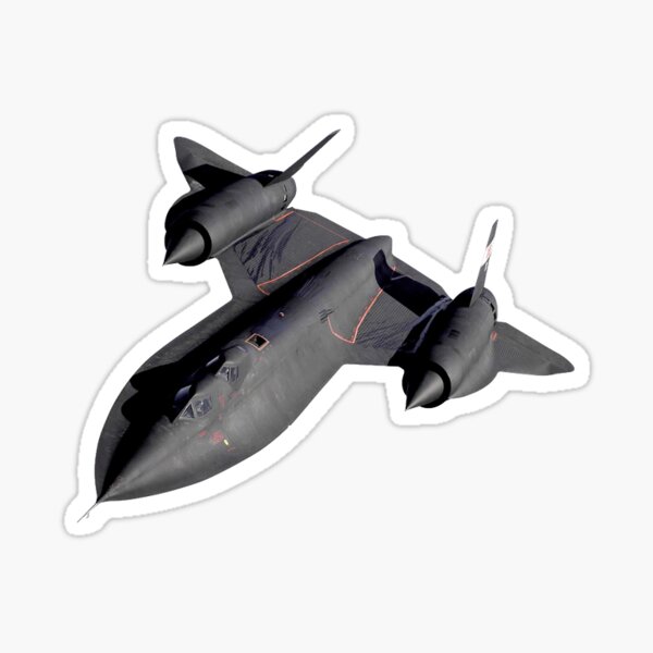 Item preview, SR-71 Blackbird Sticker designed and sold by weirdcountry.