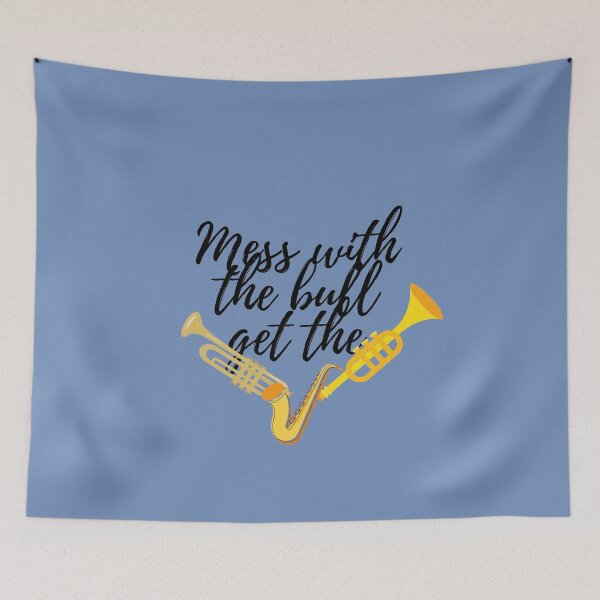 Item preview, Mess with the bull get the horns! designed and sold by Byoudesigns.