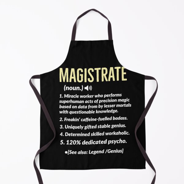 Item preview, Magistrate Definition Gift designed and sold by Luna1Shop.