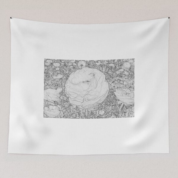 Item preview, Floral Sketch  designed and sold by NoNicheJustLove.