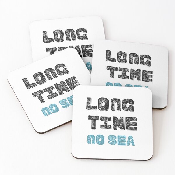 Item preview, Long Time No Sea designed and sold by SportyDogShop.