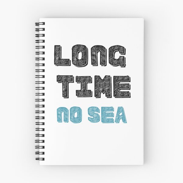 Item preview, Long Time No Sea designed and sold by SportyDogShop.