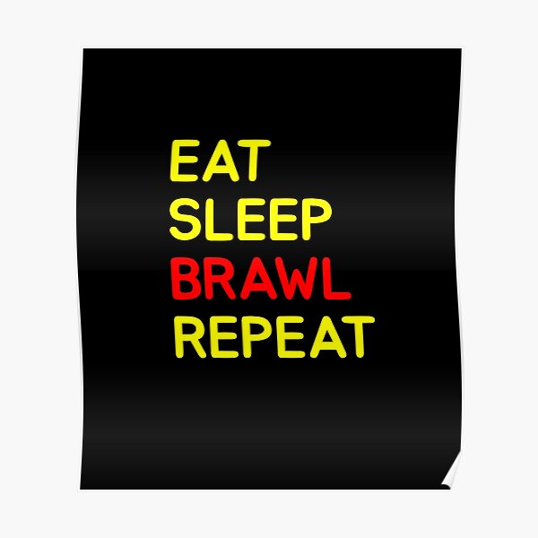 Brawl Stars et répéter Poster