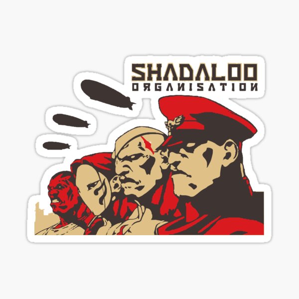 shadaloo Sticker