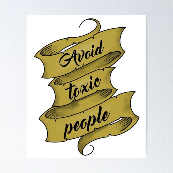 Item preview, Avoid negative people - think positive designed and sold by Inkowski.