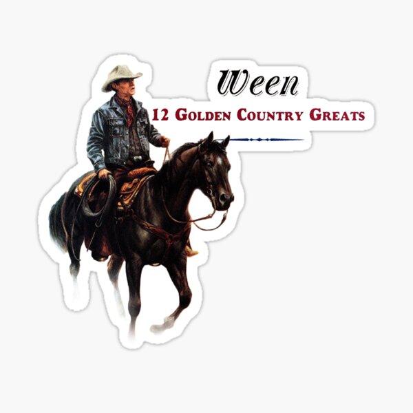 12 golden country greats Sticker