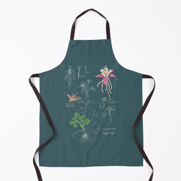 Item preview, Columbine Botanical-dark designed and sold by mernstw.