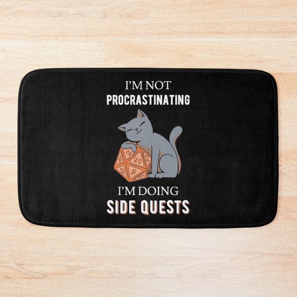 Item preview, I'm Not Procrastinating I'm Doing Side Quests III - RPG Gamer designed and sold by Lemon Pepper.