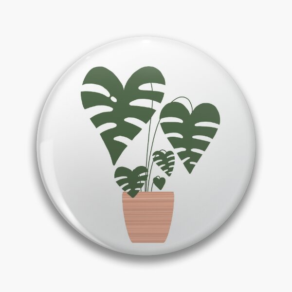 Artikelvorschau, Topf Monstera Pflanze im Tontopf entworfen und verkauft von Hilmasart.