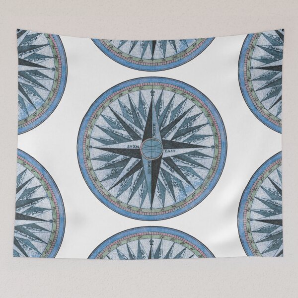 Item preview, Vintage Wind Rose  designed and sold by fraktonart.