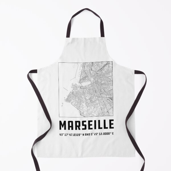 Item preview, Marseille City Map designed and sold by quarantineshop.