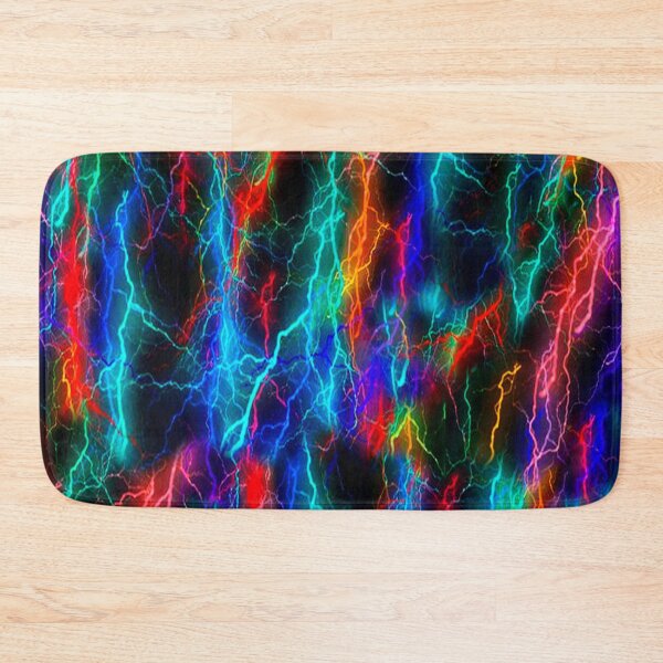 Item preview,  Space Rain Abstraction with Lightning designed and sold by Galina Kostyaeva.