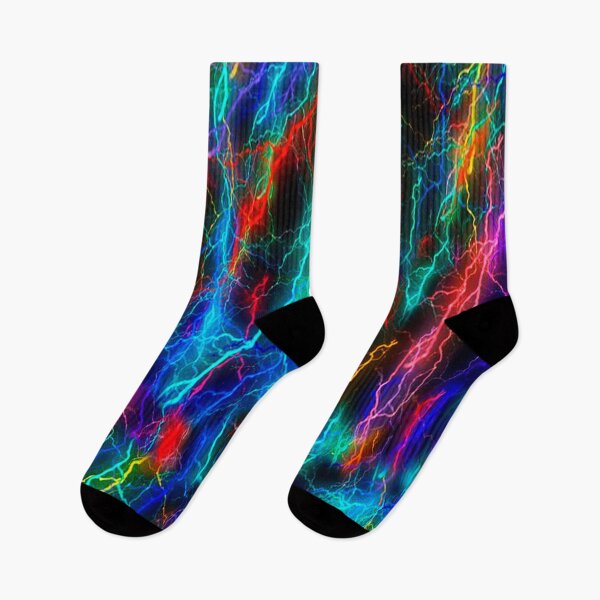 Item preview,  Space Rain Abstraction with Lightning designed and sold by Galina Kostyaeva.