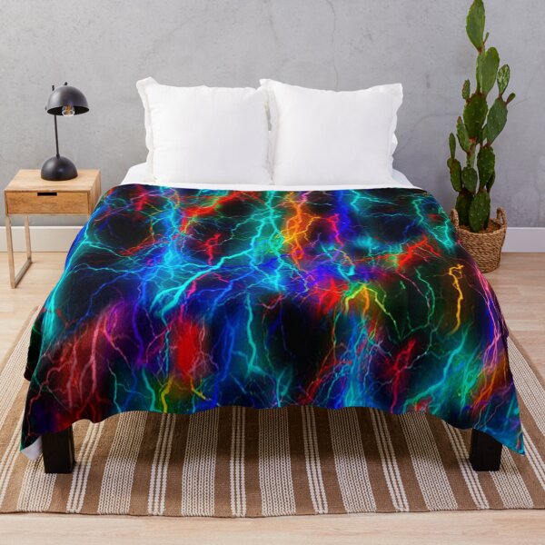 Item preview, Space Rain Abstraction with Lightning designed and sold by Galina Kostyaeva.