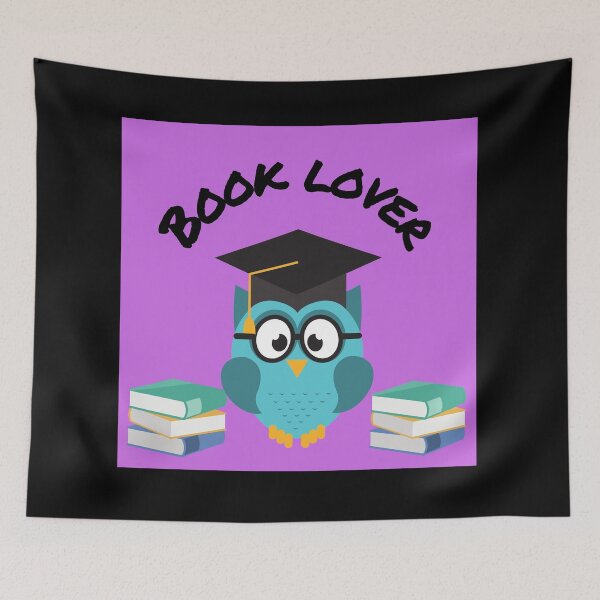 Item preview, Book Lover Owl designed and sold by AfricanDreams.
