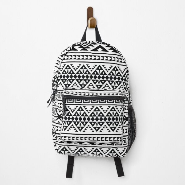 Item preview, Black and White Geometric Tribal Pattern designed and sold by ElishaKayne.
