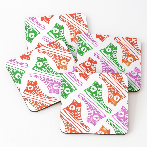Item preview, Classic Ballers - linocut design and print designed and sold by PixelPalmer.